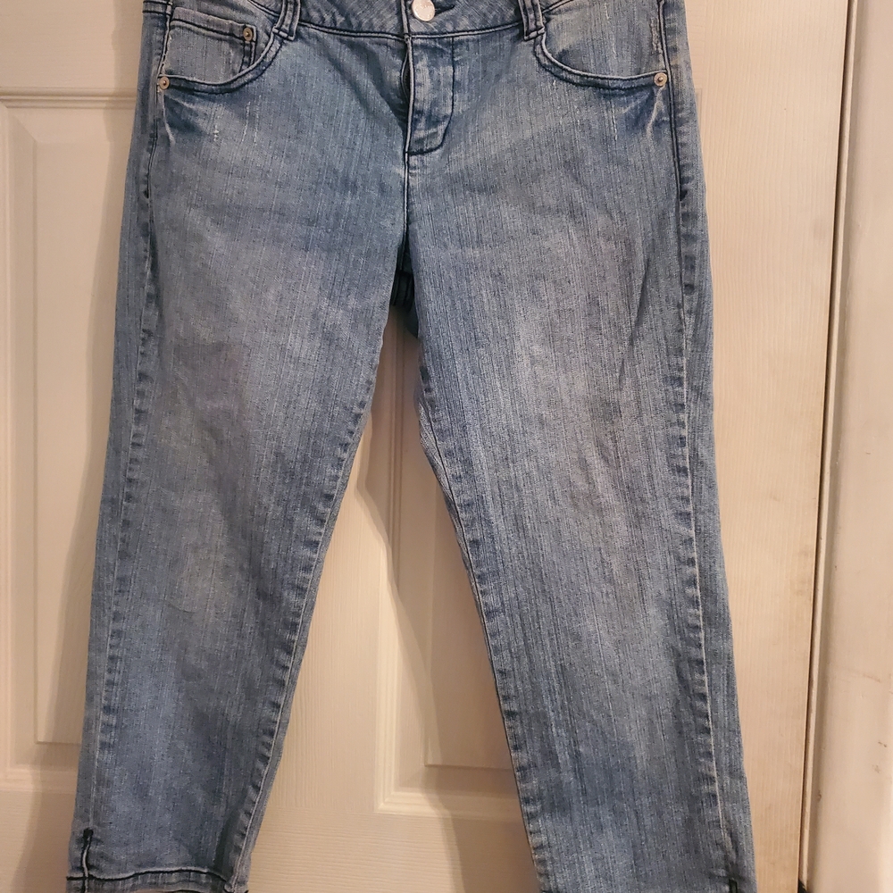 DKNY Light Blue Ankle Jeans